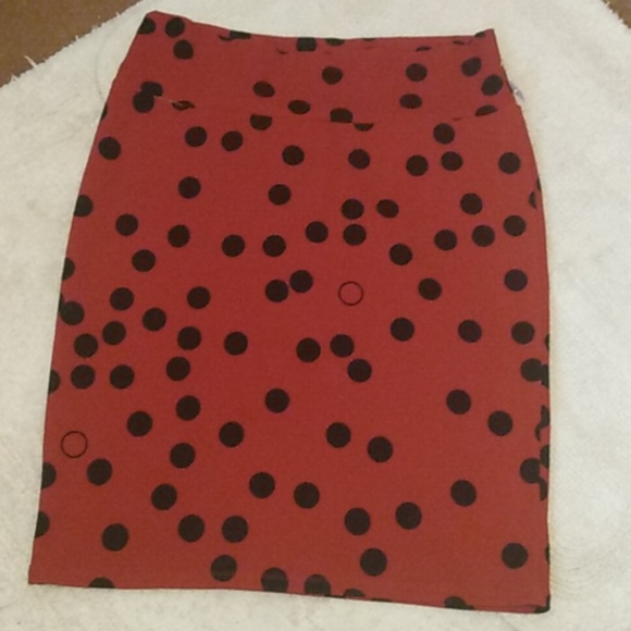🔴6/$15 Lularoe lady bug skirt